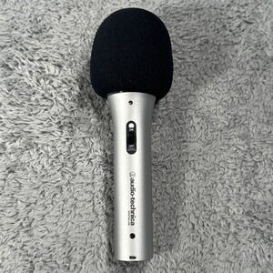 Audio-Technica ATR2100-USB Microphone XLR/USB-C Dynamic Podcast Mic - No Cable